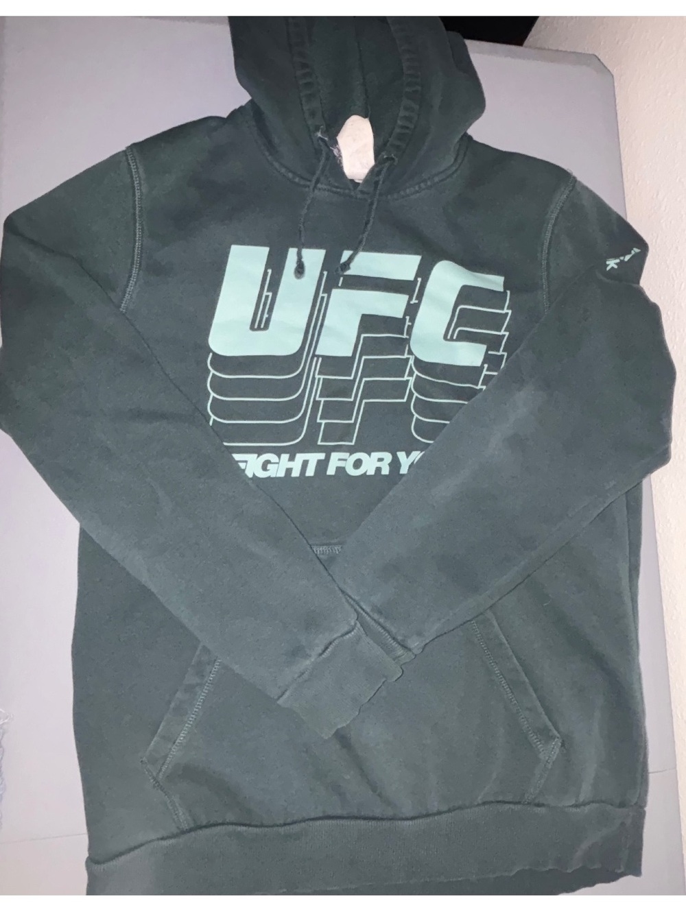 Reebok UFC Fight For Yours Pullover Hoodie Graphic Sweatshirt